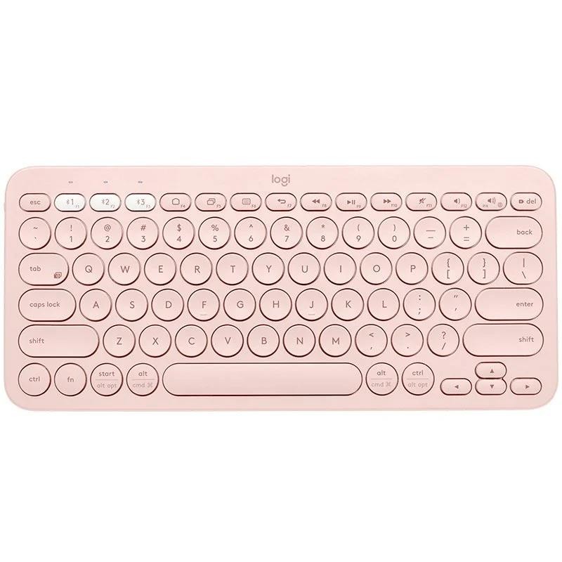 TECLADO LOGITECH K380 TKL BLUETOOTH MULTI-DEVICE ROSE
